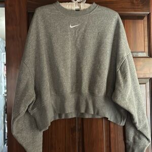 Women’s S Nike Crop Crewneck Sweatshirt